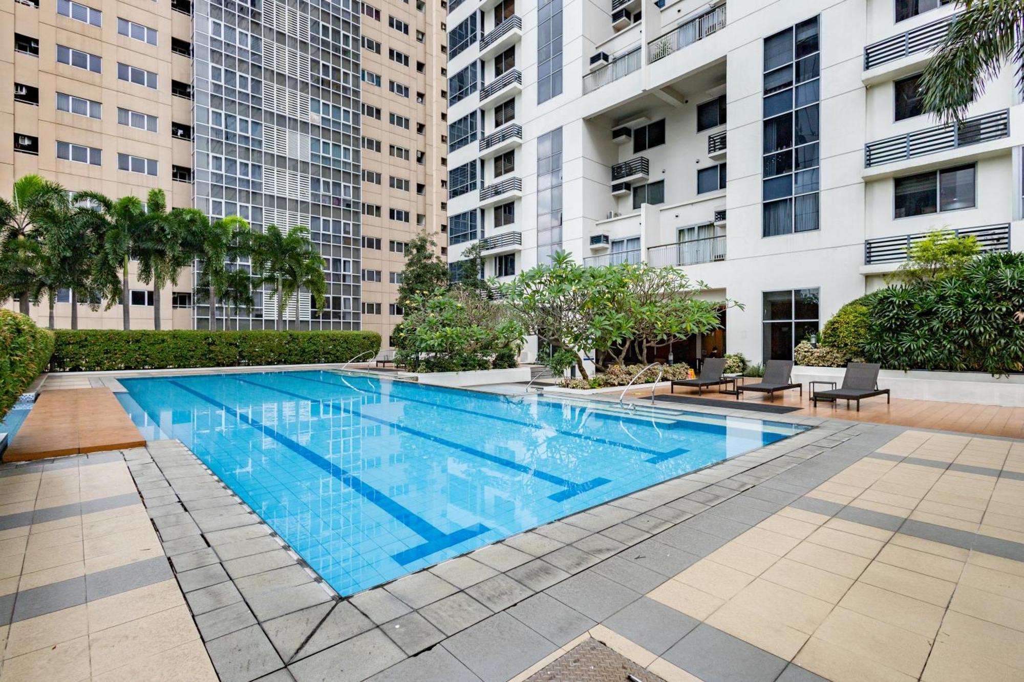 Ferienwohnung New 2Br Of 86Sqm With Parking & Netflix In Bgc Manila Exterior foto